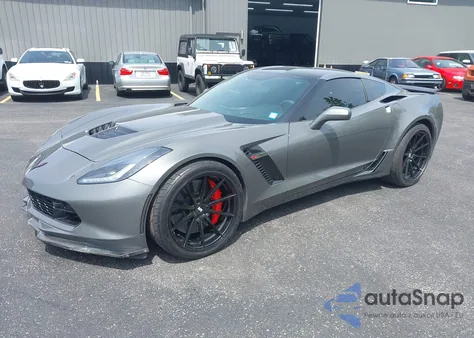 2016 Chevrolet Corvette Z06 z USA, uszkodzony, nr VIN 1G1YU2D64G5603623
